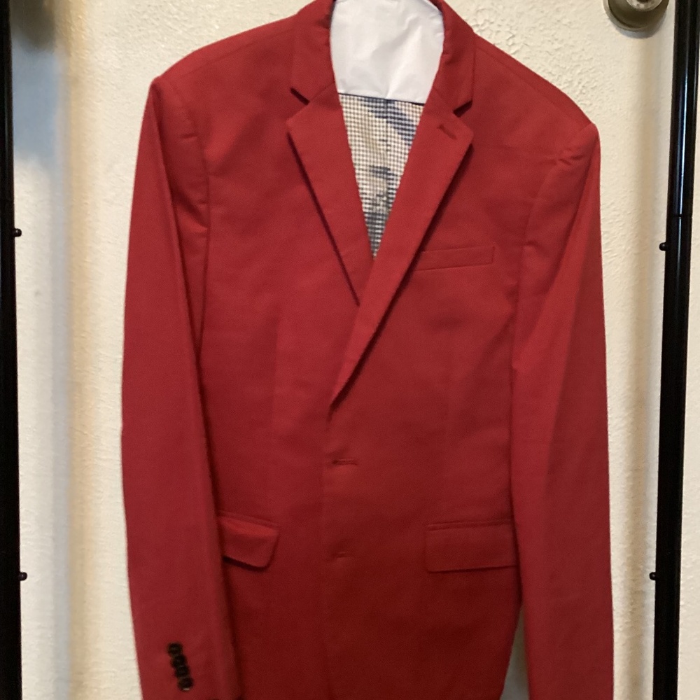 Men’s Red Blazer